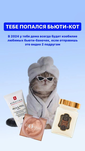 Тебе попался бьюти-кот